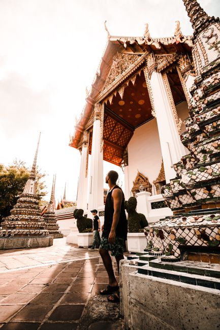 Liegender Buddha im Wat Phra Chetuphon