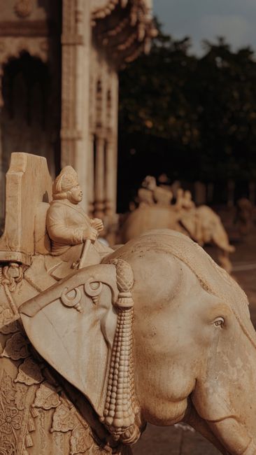 Elefant aus Stein