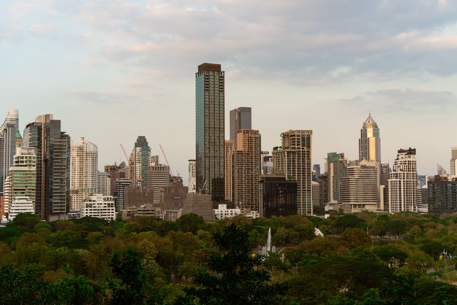 Bangkok aus dem 16. Stock